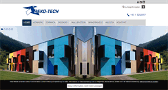 Desktop Screenshot of dekotech.at
