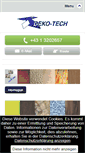 Mobile Screenshot of dekotech.at